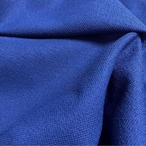 Vintage Deep Blue women’s suiting fabric Approx 3 yards x 1.75 yards